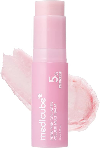 Medicube Bálsamo PDRN Rosa + Colágeno | Efecto Volumen y Piel Radiante