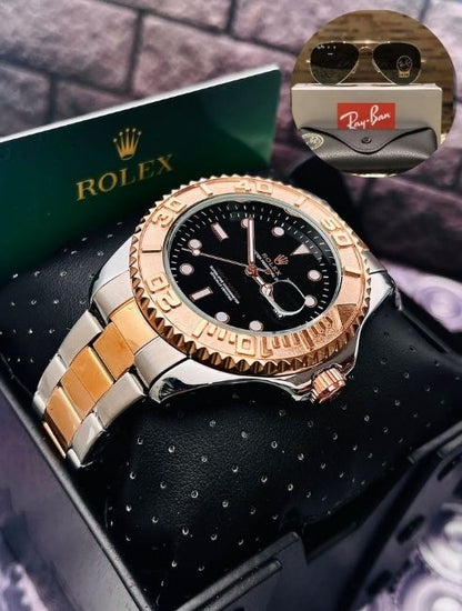 PROMOCIÓN - COMPRA 1 E LLEVA 2 [ 1x ROLEX YATCH + 1x GAFAS RAYBAN TIPO PILOTO]