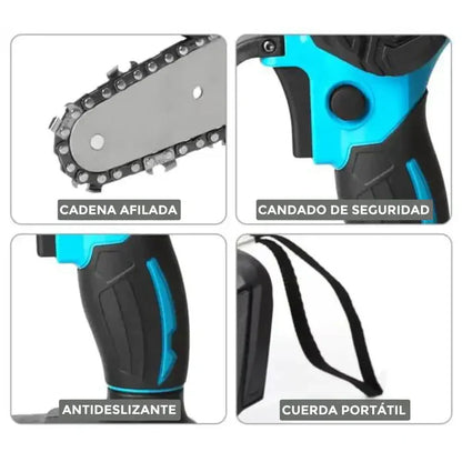 Motosierra Inalámbrica Makita™ Original Dos Baterias + Regalos