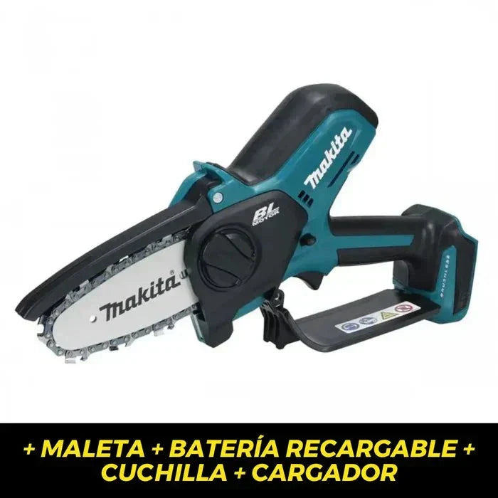 Motosierra Inalámbrica Makita Original Dos Baterias + Regalos