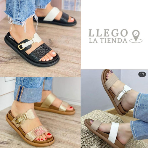 Sanadalias Ortopedicas ComfortFlex (Calidad CUERO💯)