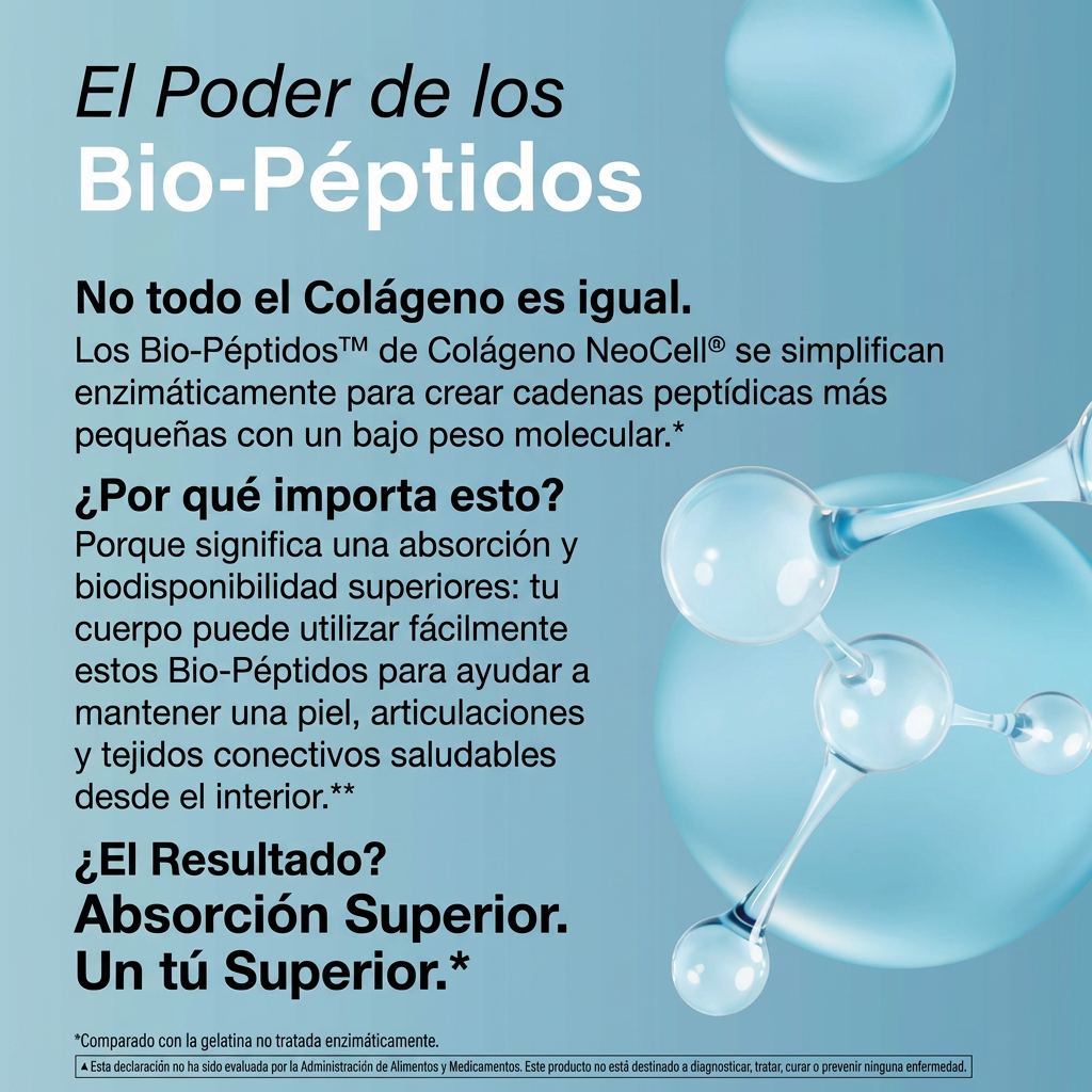 Compra 1 y Recibe 3 | NeoCell Multi-Colágeno - Piel Firme, Cabello Fuerte y Articulaciones