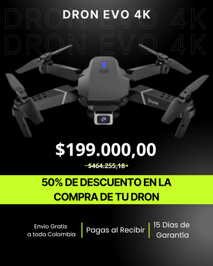 DRON EVA 4K+ REGALO