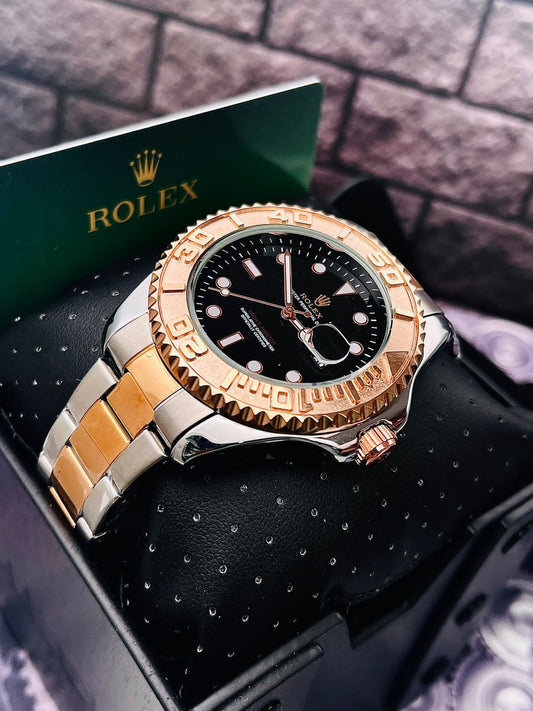 Reloj Rolex Yacht Master  Bicolor-Cobre-Negro