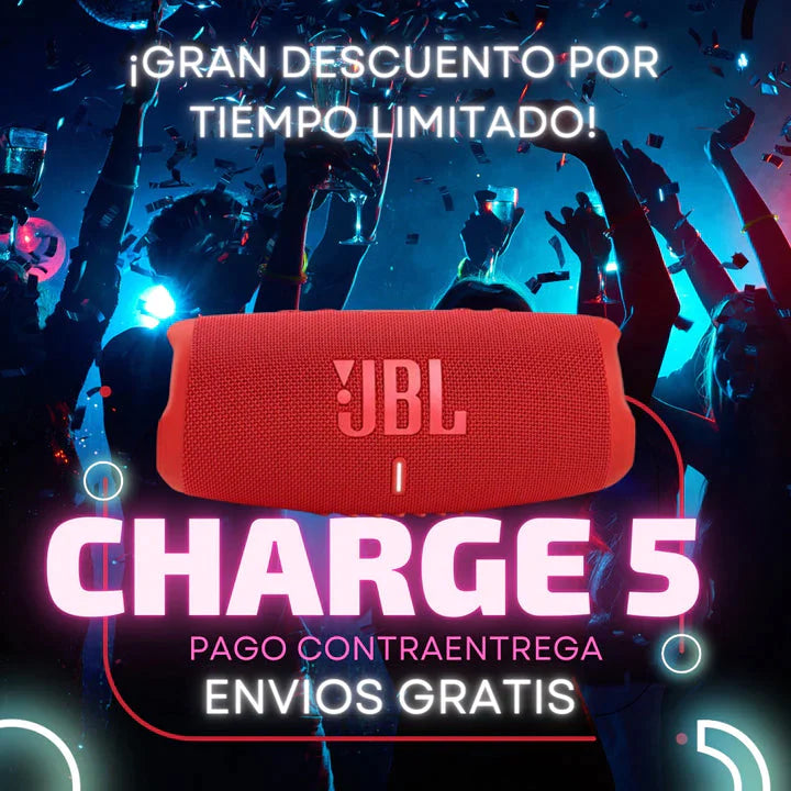 (PROMOCIÓN DE CUMPLEAÑOS) - PARLANTE JBL CHARGE 5